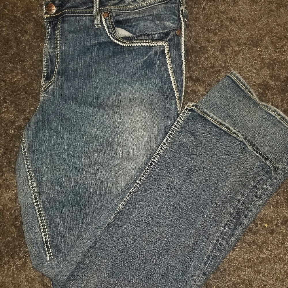 Silver jeans